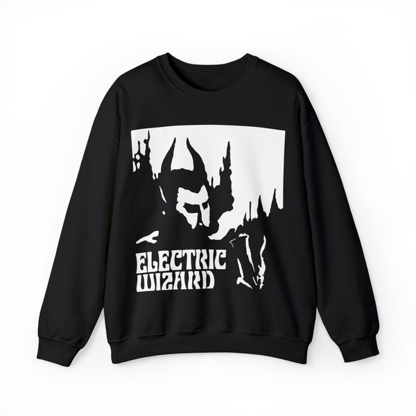 Electric Wizard Sweatshirt l Electric Wizard - Dopethrone l Unisex Heavy Blend Crewneck Sweatshirt