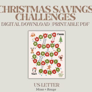 Christmas Savings Challenge