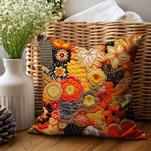 Colorful Boho Pillow Etsy