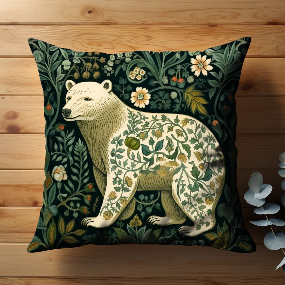 Holiday Bear Pillow Cover