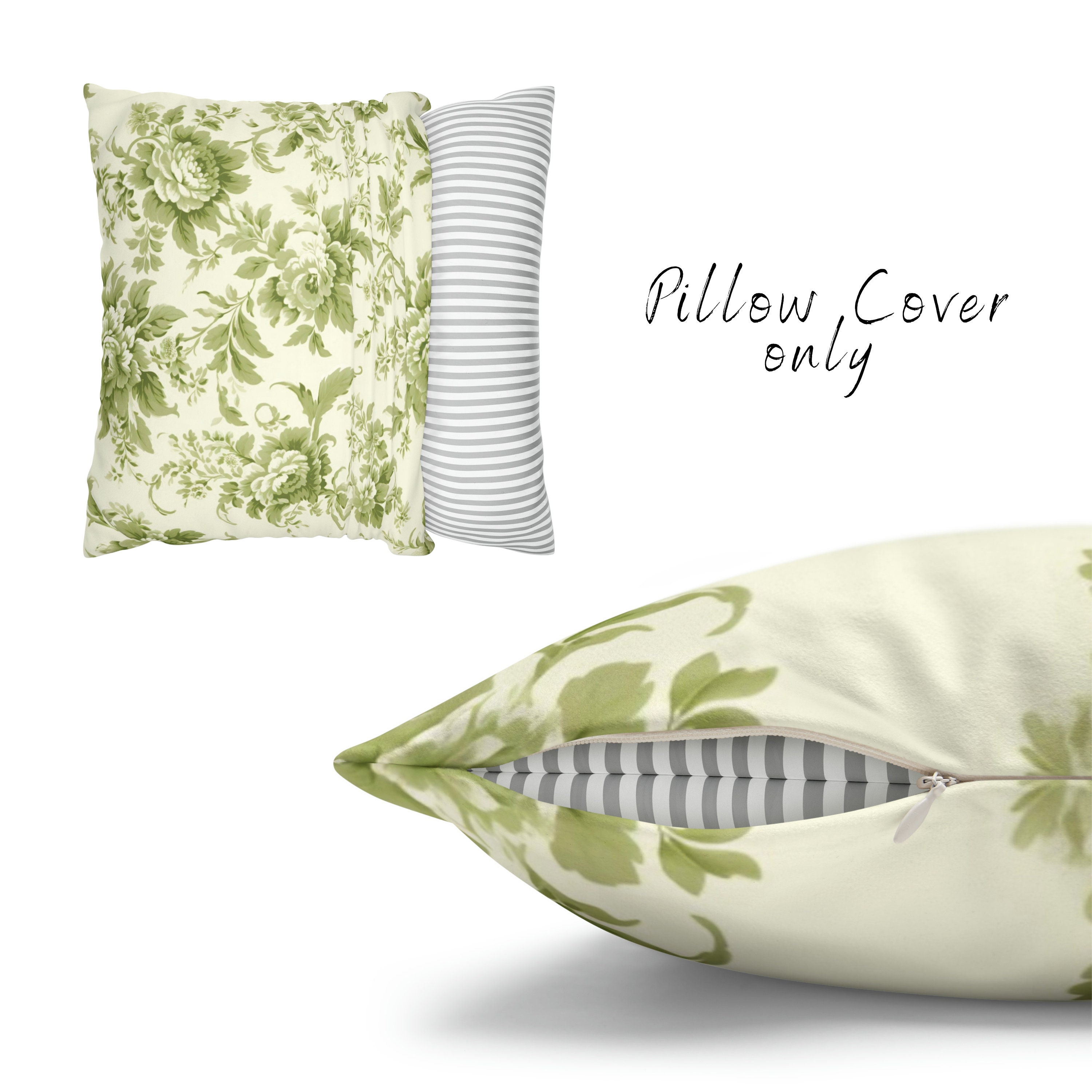 Green Continental Pillow Cases main image 0