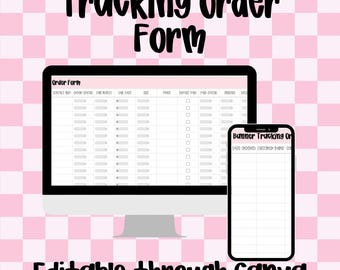 Banner Tracking Template | DIGITAL FILE