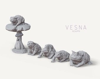 Toads - Paquete de accesorios para terreno/diorama