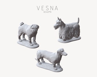 Small doggos - Terrain/Diorama Accessory Pack