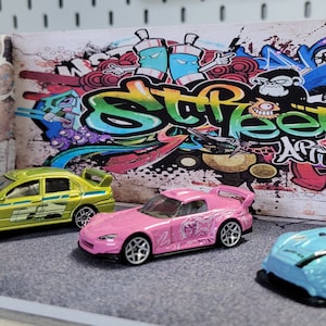 1/64 DIORAMA HOTWHEELS