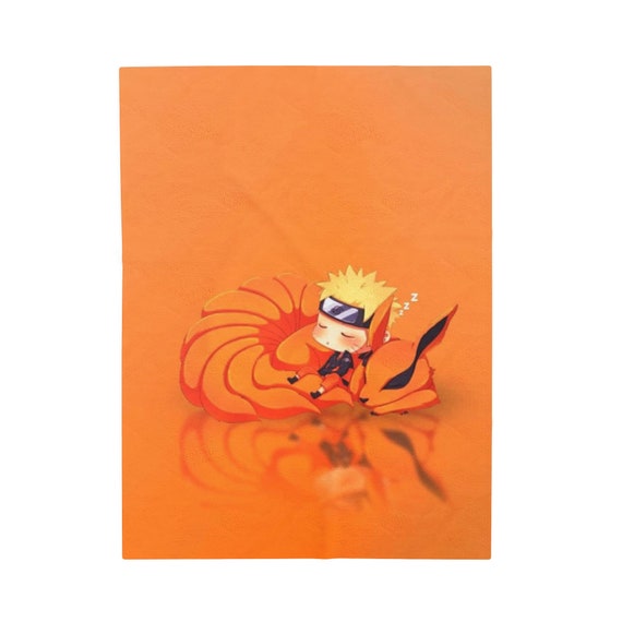 Naruto plush blanket hotsell