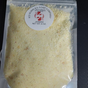 Bath Salts with Jasmine Petals
