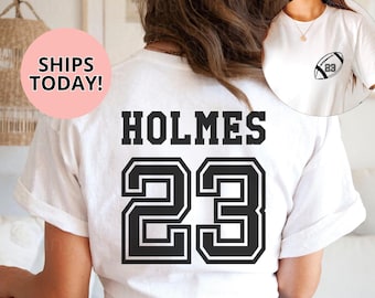 Custom Football shirt, Football mom shirt, Football Birthday, Team Number Player Shirt, Name Player Shirt, Family Shirt, Personalized Shirt