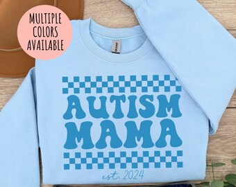Sudadera personalizada de concientización sobre el autismo, sudadera de mamá con autismo, camisa neurodivergente, sudadera de maestro, camisa SLP, camisa de inclusión, salud mental