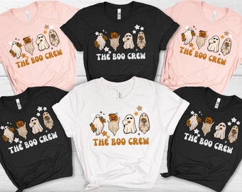 The Boo Crew Shirt, Halloween Matching Shirt, Halloween Family Shirt, Halloween Party Tees, Halloween Shirt, Family halloween crew t-shirt