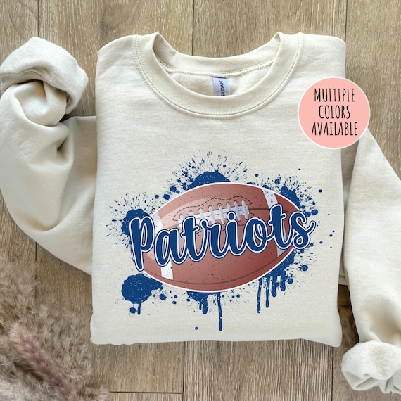 New England Football Sweatshirt New England Fan Gift Trendy New England Football Fan Shirt New England Patriots Game Day New England Sweater Etsy Canada