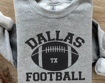 Vintage Cowboys Football Sweatshirt, Dallas Football Fan Gift For Football Fan Cowboys Sweatshirt Cowboys Tee Dallas Shirt Dallas Game Day