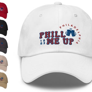 Philadelphia Baseball Hat, Philadelphia Phillie Hat, Philadelphia Phillie Gift, Philadelphia Game Day, Phillie Baseball Cap, Classic Hat