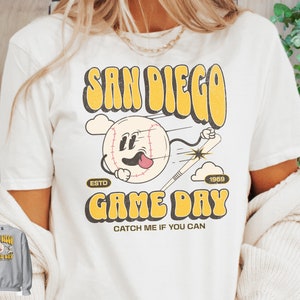 San Diego Padre Shirt, San Diego Baseball, San Diego Padre Gift, Vintage San Diego Padre, Vintage Baseball Shirt, Game Day Shirt