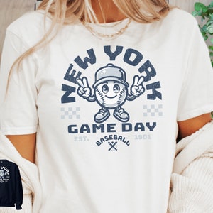 New York Baseball Game Day Shirt, New York Yankee Shirt, New York Yankee Baseball Gift, New York Baseball Shirt