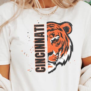 Cincinnati Football Shirt, Cincinnati Bengal Shirt, Cincinnati Bengal Gift, Cincinnati Football, Game Day Shirt