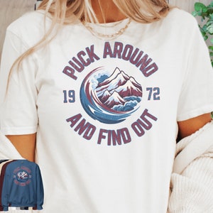 Colorado Avalanch Shirt, Colorado Hockey, Colorado Avalanch Gift, Vintage Colorado Avalanch, Vintage Hockey Shirt, Game Day Shirt