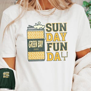 Green Bay Football Shirt, Green Bay Packer Shirt, Green Bay Football Gift, Packer Football Shirt, Vintage Football Shirt, Game Day Shirt