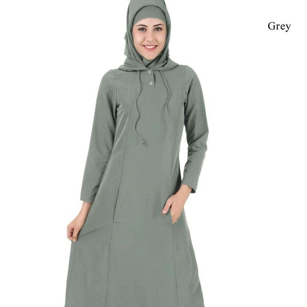 Hooded Abaya, Chic Abaya, Versatile