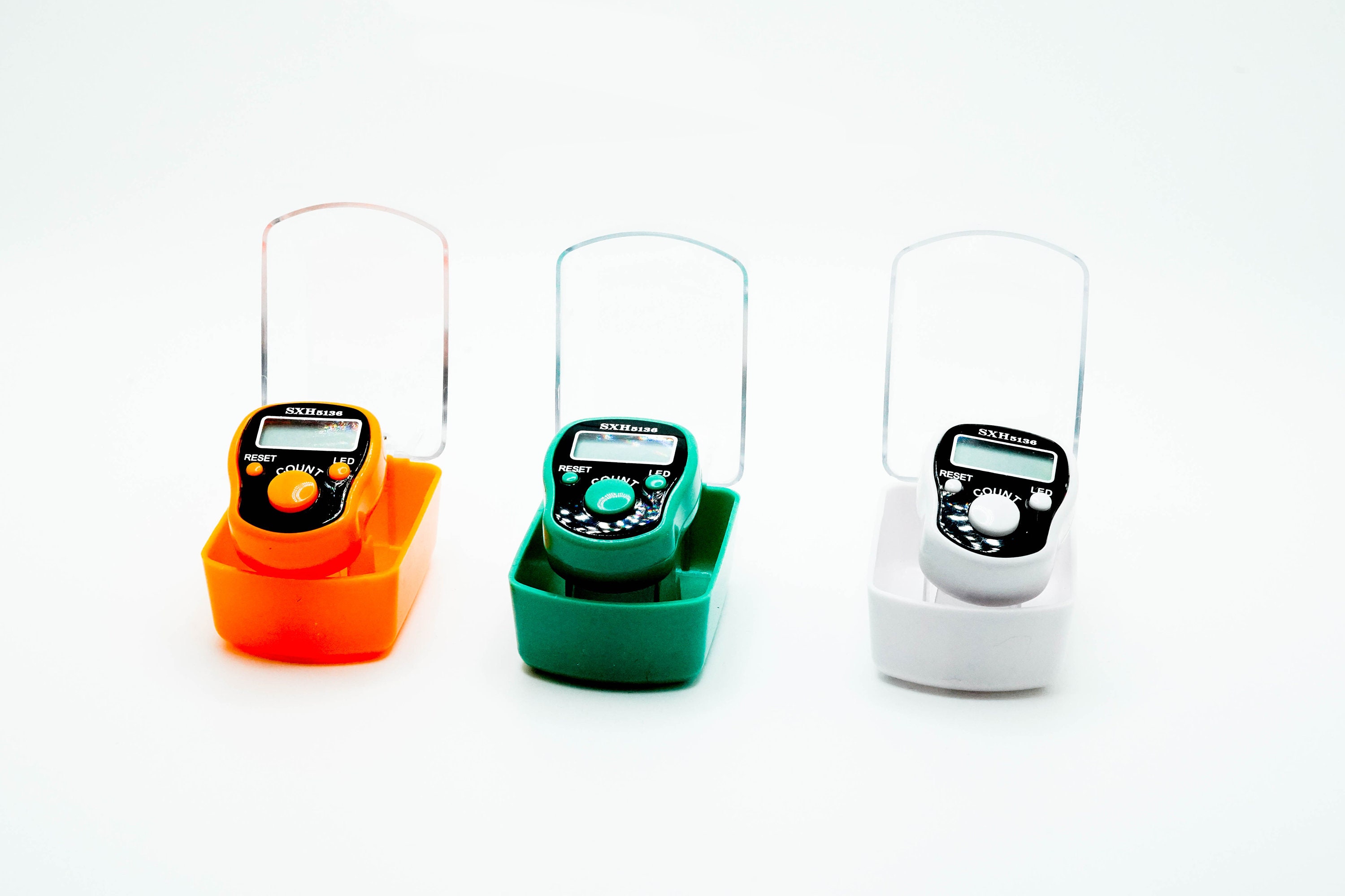 CG LED Finger Tally Counter, 5-Pack Digital Guinea