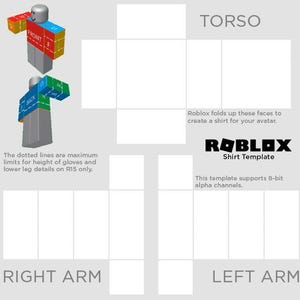 Roblox template transparent background classic shirt clothing pants transparent bg