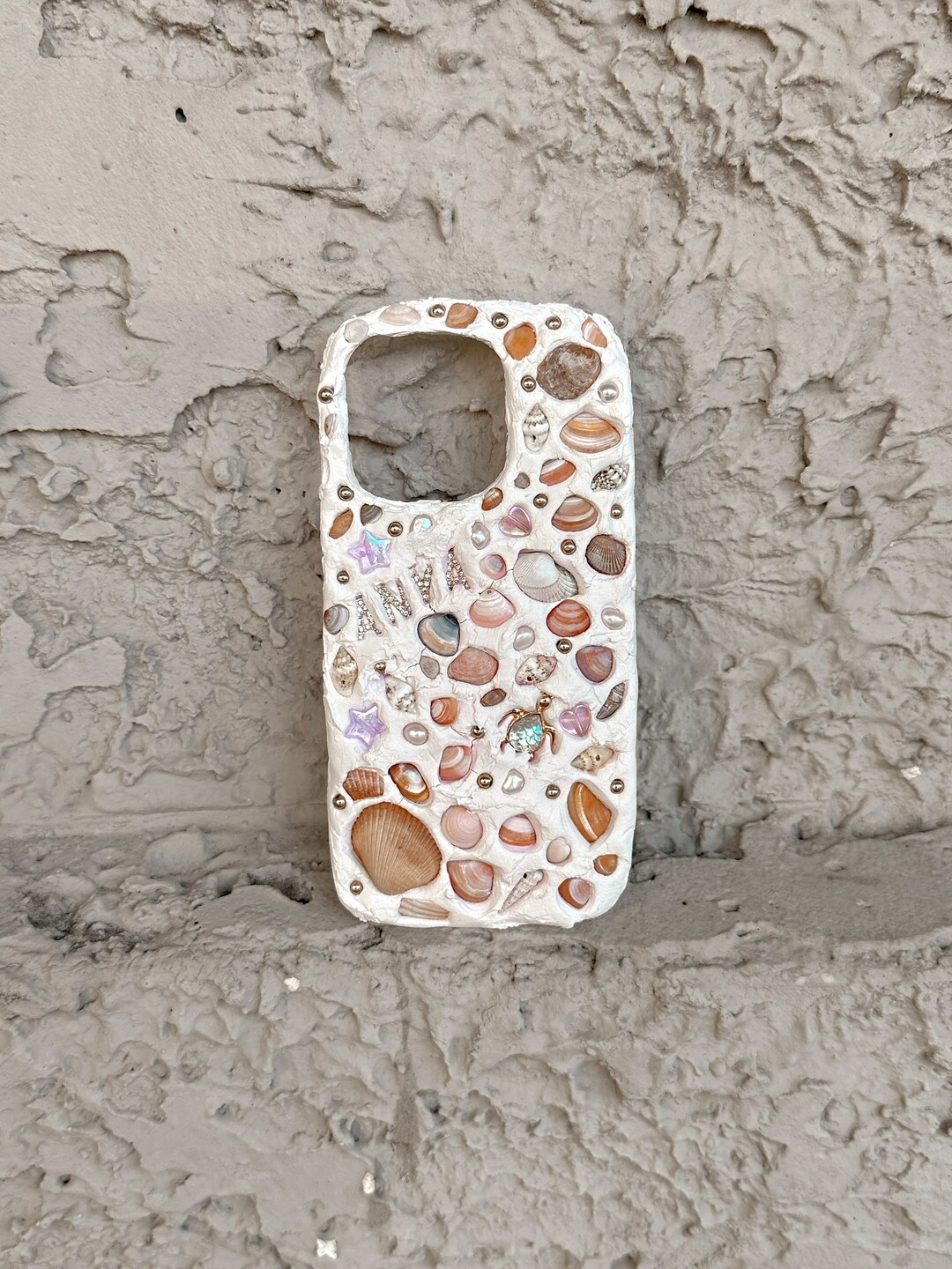 Coastal Seashell Phone Case, Handmade, Hilton Head Island Etsy