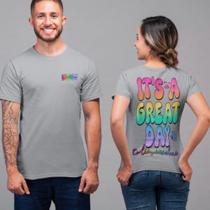 Introvert Great Day To Leave Me Alone Kawaii Tshirt Bright Colorful Bold Statements Cute Fun Cozy Comfort Colors Trending Women Men Bold Tee
