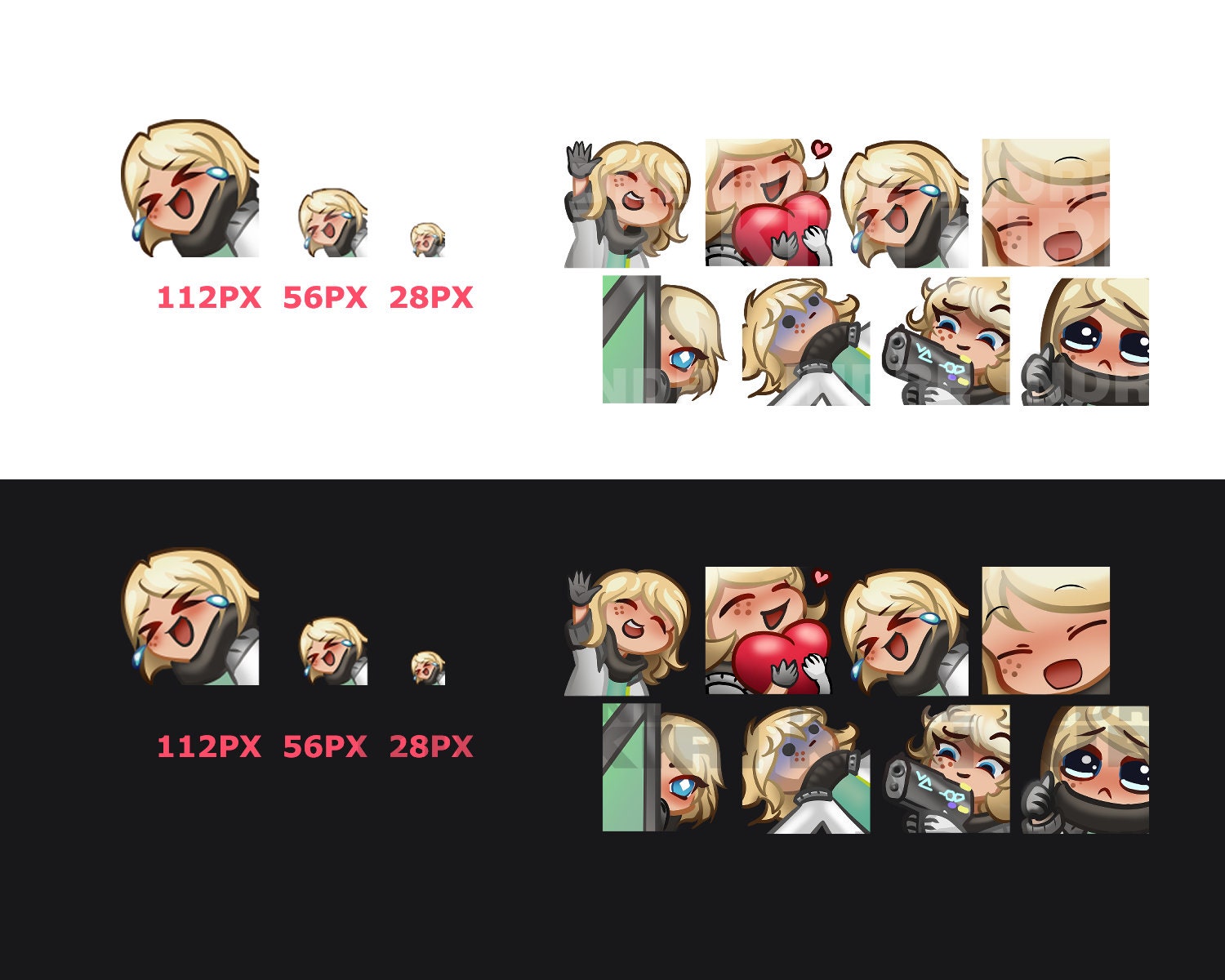 VALORANT DEADLOCK EMOTES for Twitch Streamers or Discord Etsy New