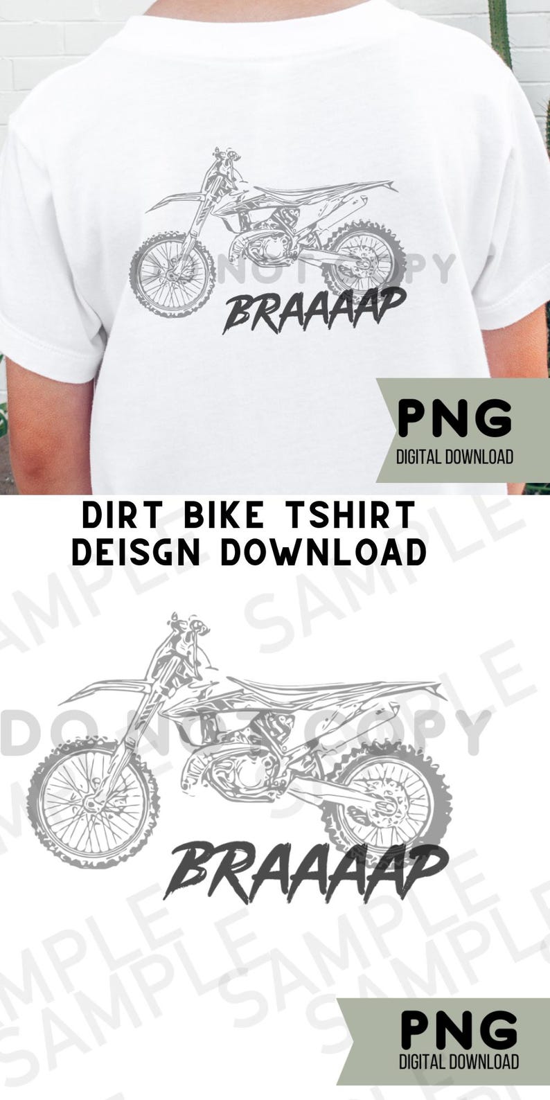 Targa in metallo Braaap BLVD Street Motocross Racer Racer Rider Trials Off Road Dirt Bike Enduro Rally Meccanico Uomo Grotta Garage Targa in latta Poster 30,7 x 10,2 cm