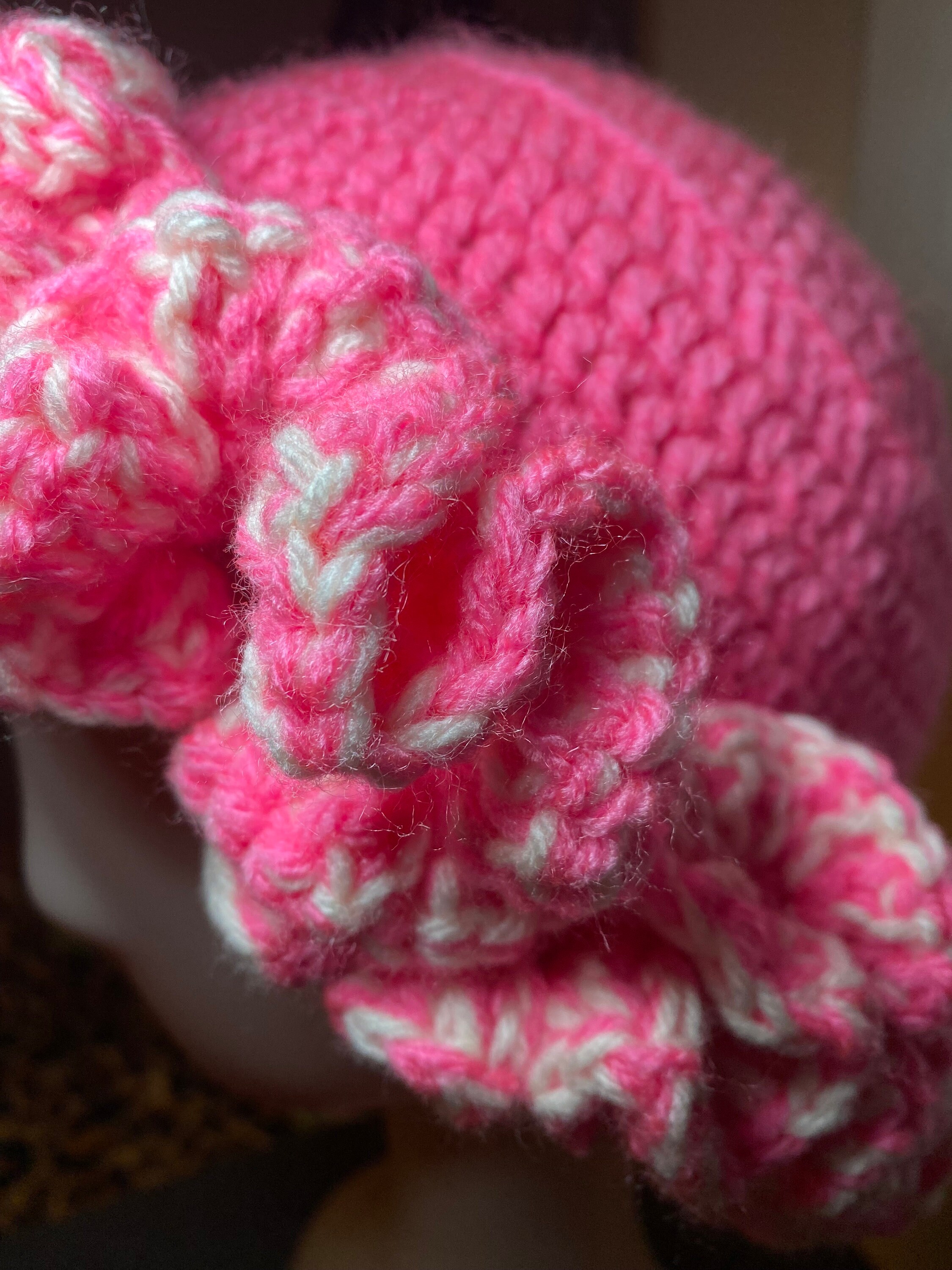 Cream Ruffle Hat Strawberry Cream Crochet Ruffle Bucket Hat - Etsy