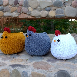 Crochet Pattern Chicken - Plush Pattern