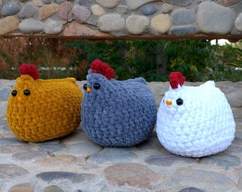 Crochet Pattern Chicken - Plush Pattern