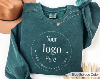 custom sweatshirts, comfort colors sweatshirt, Custom Logo crew neck, custom team sweatshirt, custom sweatshirt women, printed sweatshirt