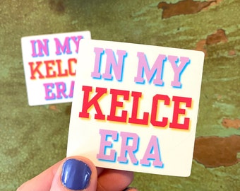 In My Kelce Era Vinyl Sticker - Kansas City Chiefs Swiftie
