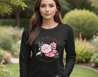 Bella Canvas 3501 Mockup: Black Long Sleeve T-shirt (Digital Download)
