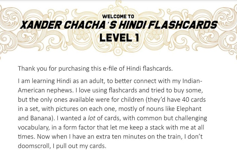 250 Hindi / English Flashcards printed on Cardstock Etsy