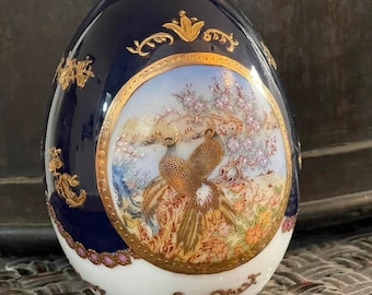 Limoges Vintage Porcelain Egg