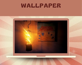 Cozy Vintage Style Desktop/Laptop Wallpaper Christian Theme Instant Download