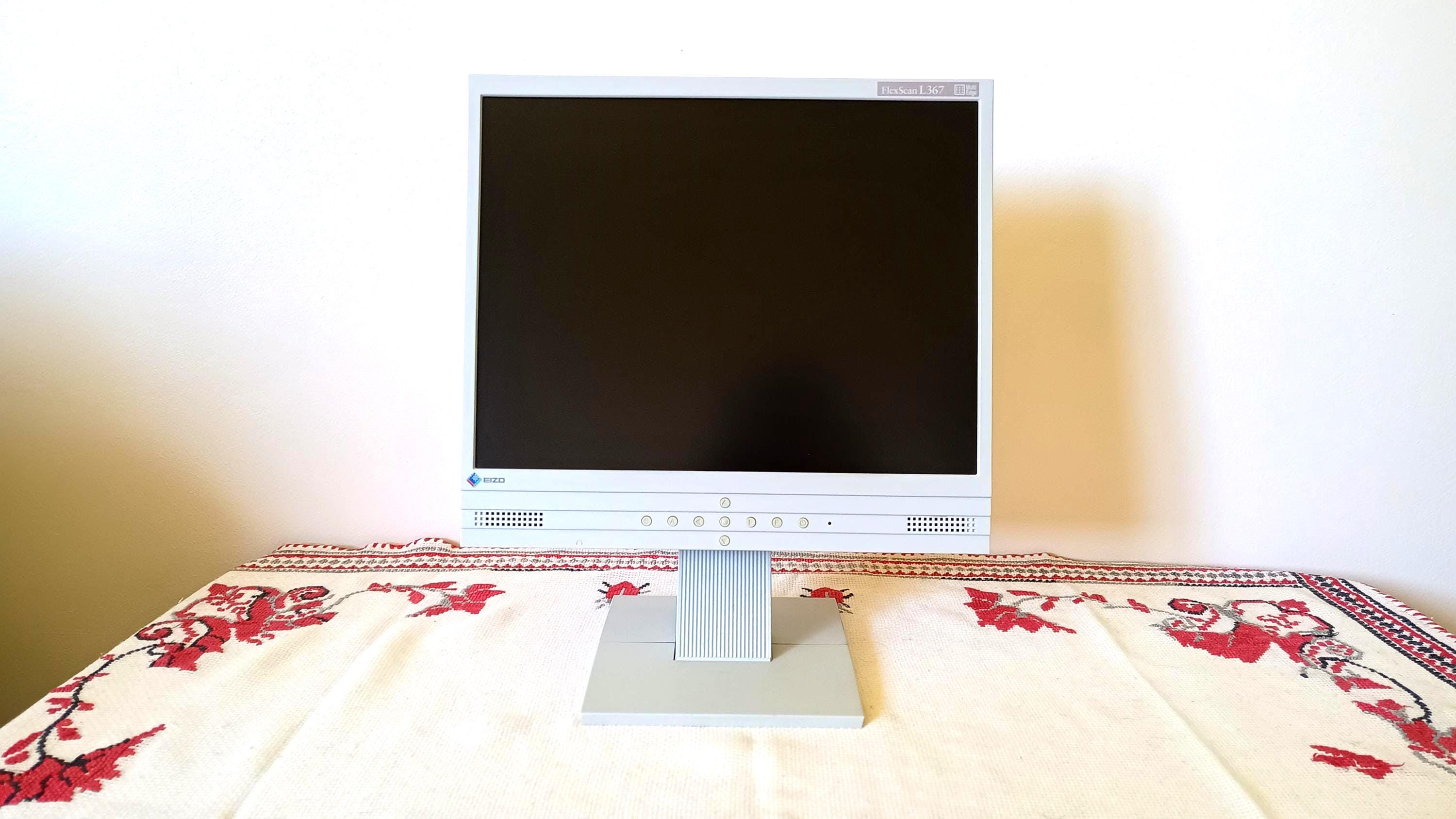 EIZO FlexScan L365 - L367 Color LCD Monitor Made in Japan in the 2000s WORKING