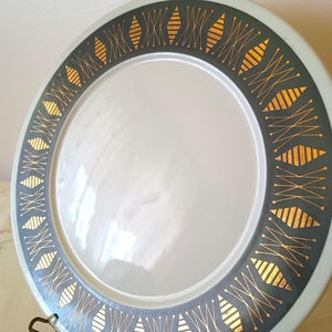 Figgjo Norway F555 Gold Design (1973-1975) Dinner Plate