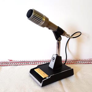 KENWOOD MC-50 TRIO Dynamic Desktop Microphone Ham Radio 4 Pin