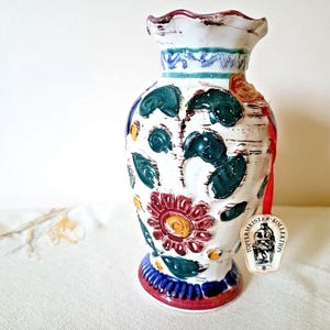 Vintage 70s Pottery Töpfermeister Kollektion Ceramic Vase