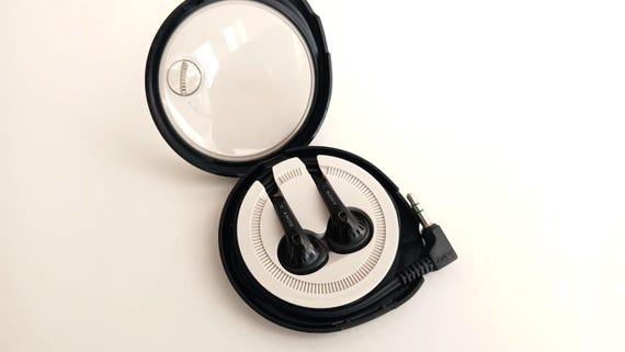 Sony MDR-E525 Fontopia Twin Turbo Stereo Dynamic Earphones TESTED WORKING