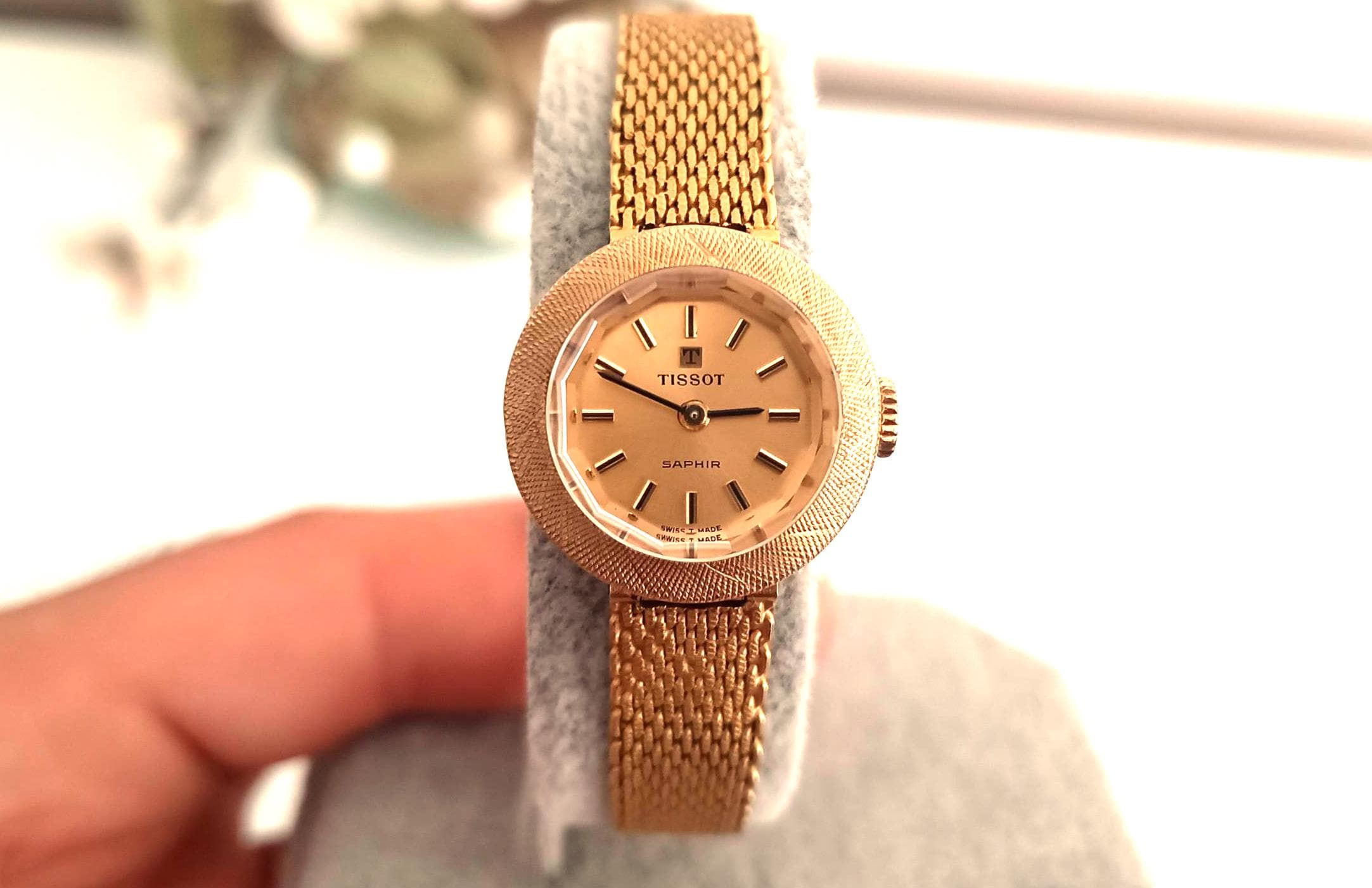 Vintage tissot gold womens watch - Etsy 日本