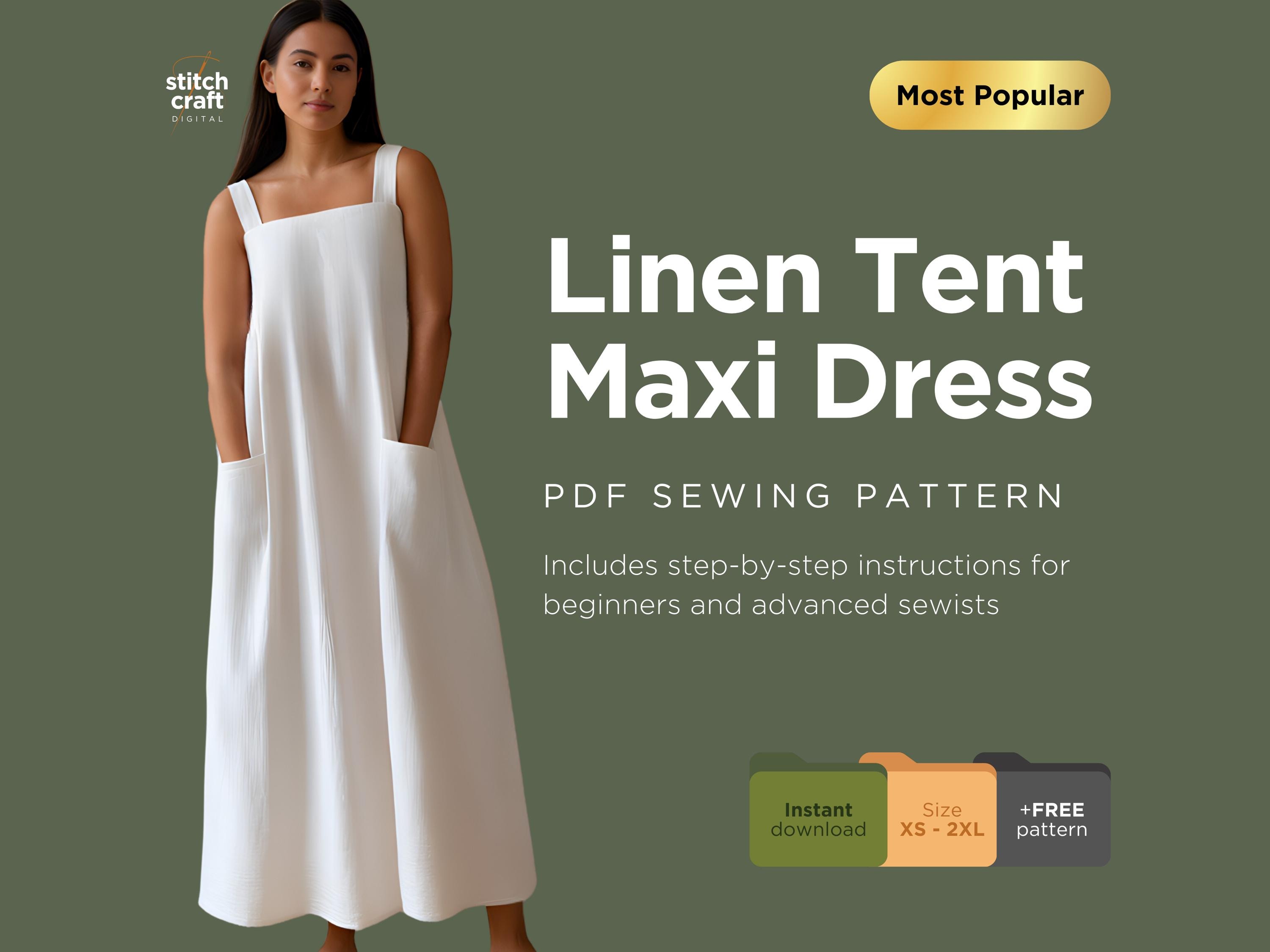 A Line Tent Dress - Etsy