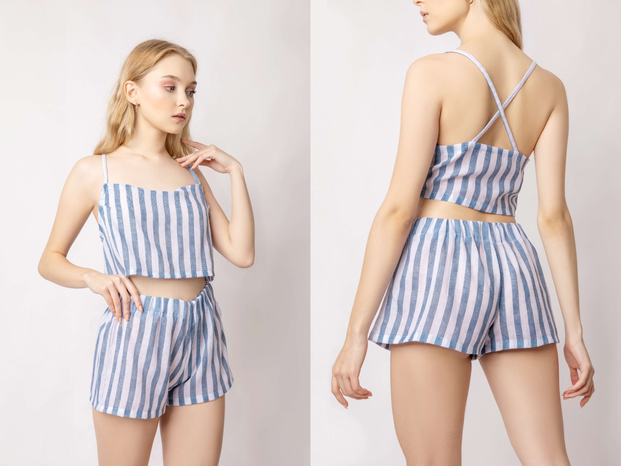 2 Piece Set Sewing Pattern Bundle, 4 Designs, Relaxed Loungewear Sewing