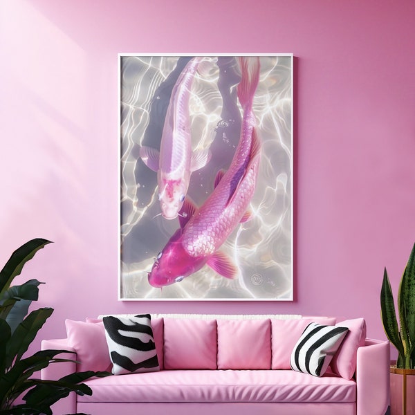Girly Pink Poster | Coquette Apartment Decor | Aesthetic Home | Wall Art | Wall Print | Cute Graphic Print | Colorful Fun | Whimsical Bright