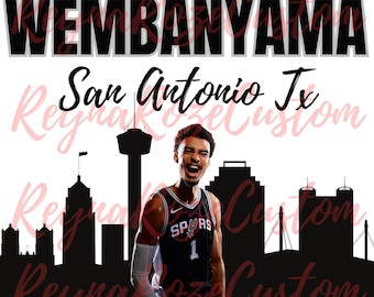 Wembanyama Spurs San Antonio png