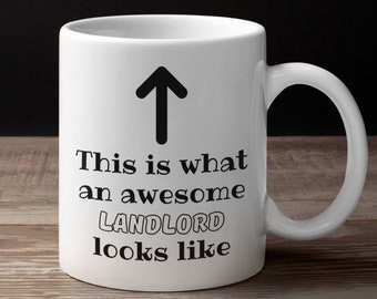 best landlord, landlord mug, best landlord, funny landlord, landlord coffee mug, property manager mug, landlord cup, best landlord ever