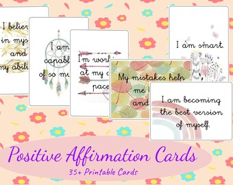 Positive Affirmation Cards